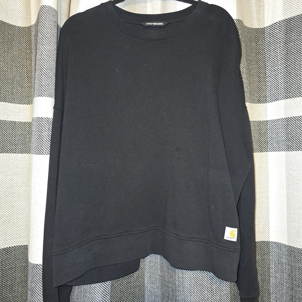Carhartt Women's Classic Black Crewneck Sweater